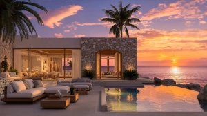 Вечерний Джаз у Океана | Музыка для Релакса, Заката и Уюта