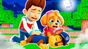 ЧТО СЛУЧИЛОСЬ С ГОНЩИКОМ ЩЕНЯЧИЙ ПАТРУЛЬ в МАЙНКРАФТ