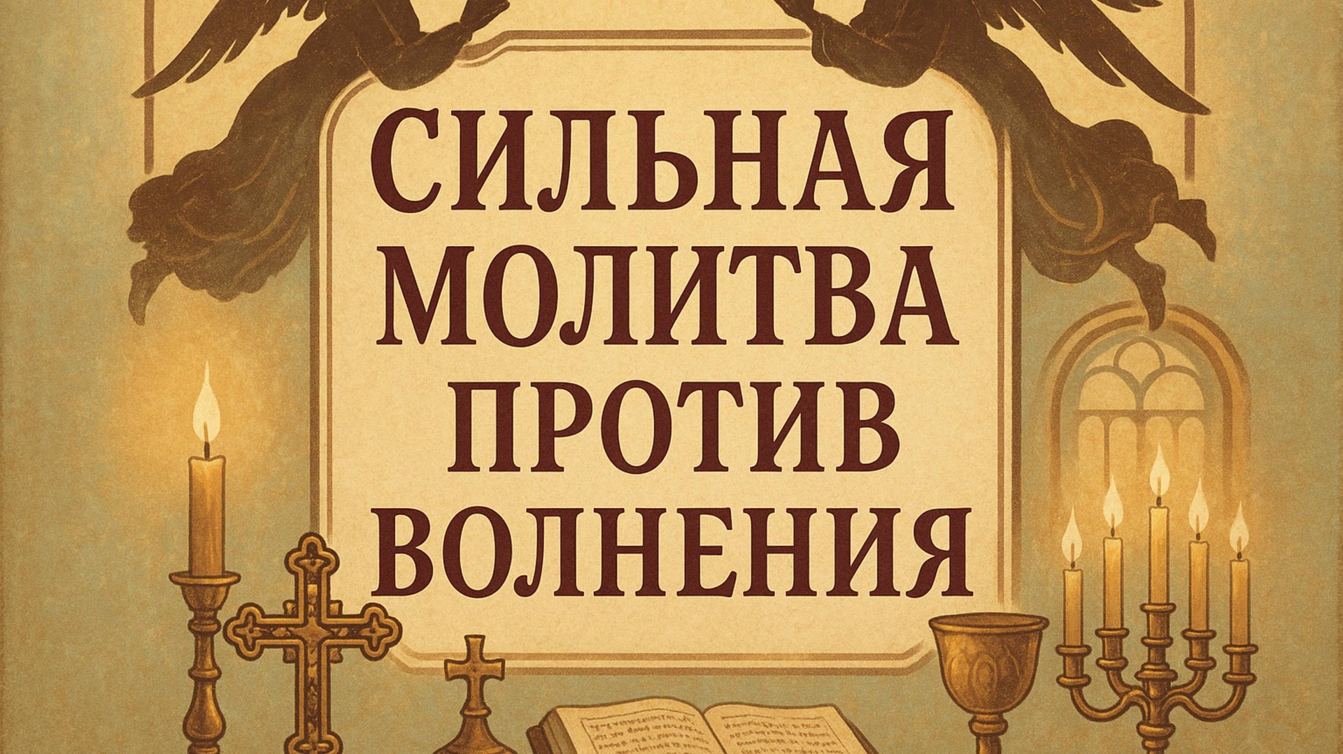Сильная молитва против волнения смотреть онлайн