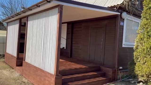 Мангальная зона из кирпича своими руками установленная на террасу. смотреть онлайн