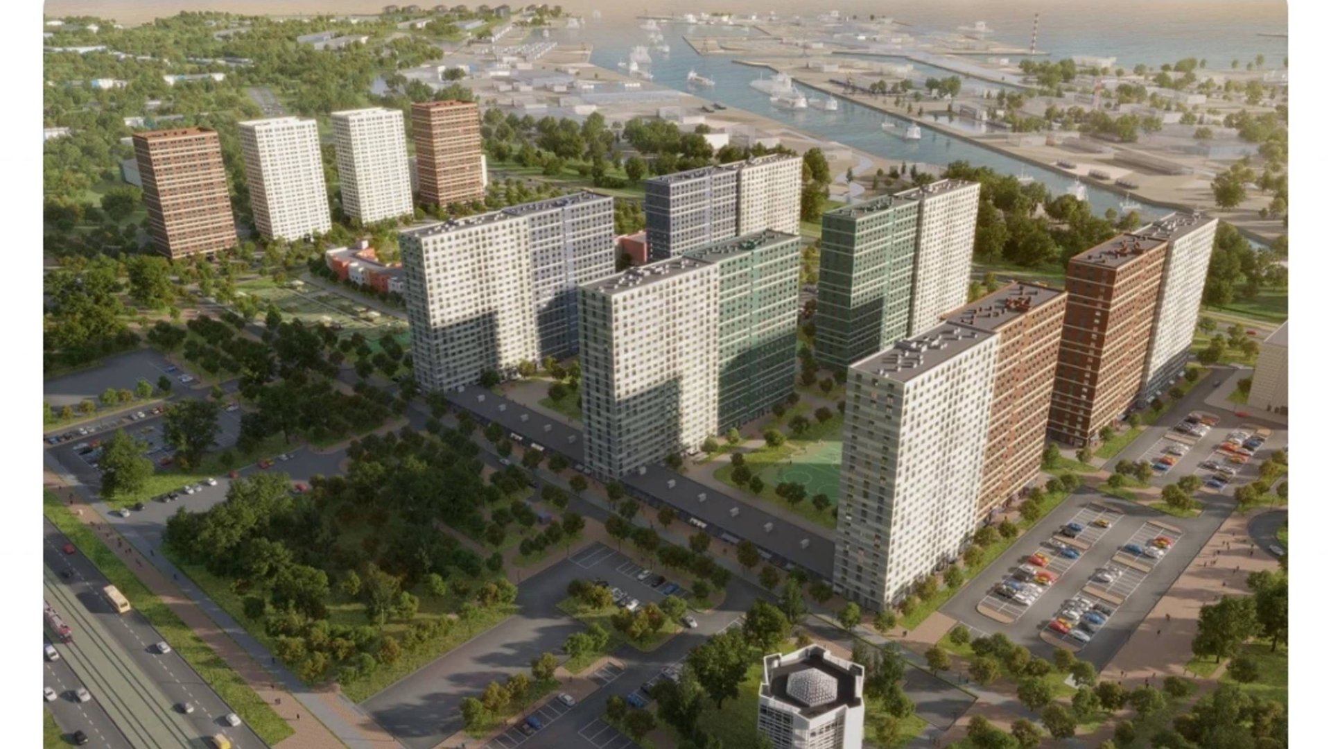 ЖК "Морская миля" в Санкт-Петербурге смотреть онлайн