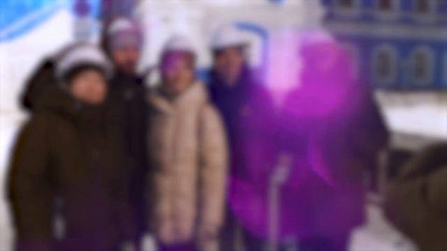 Колокольня Смольного собора в шоу из 1000 дронов смотреть онлайн