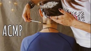 АСМР неповторимая атмосфера комфорта - расчесывание и массаж с Элисабет