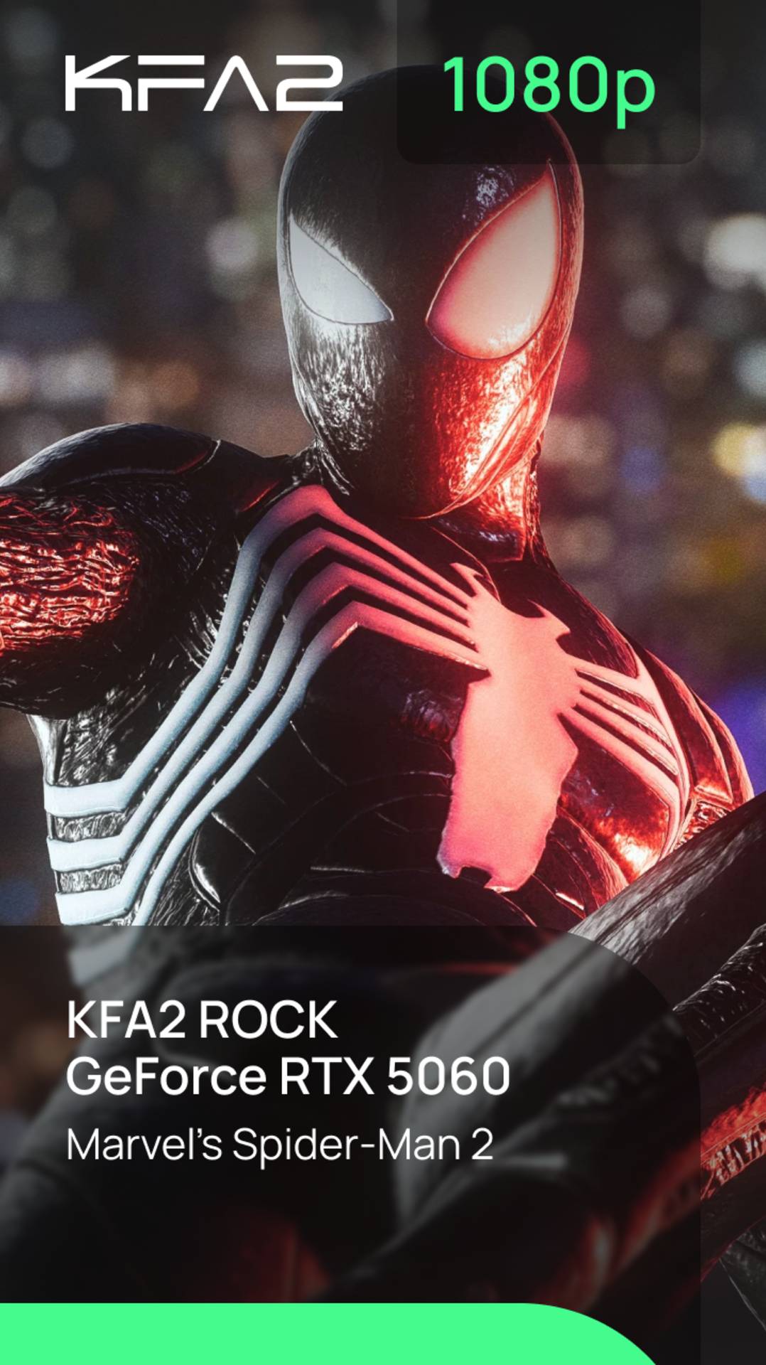 Тест видеокарты KFA2 ROCK GeForce RTX 5060 | Marvel's Spider-Man 2 | 1080p (Full HD) разрешение смотреть онлайн