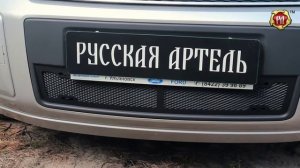 Защитная сетка переднего бампера Ford Fusion (russ-artel.ru)