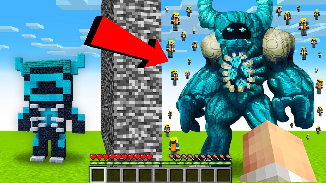 Я Нанял 1000 СТРОИТЕЛЕЙ чтобы ПОСТРОИТЬ ЭТО в Майнкрафт… смотреть онлайн