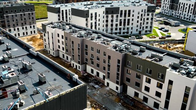 ЖК «Аникеевский» — съёмка с воздуха июль 2025 смотреть онлайн