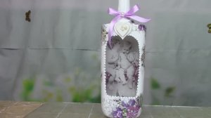 Бутылка с ангелами. ХоббиМаркет