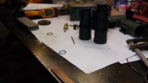 Ремонт бинокля Veber. Repair_Of_a_Veber_Binocular