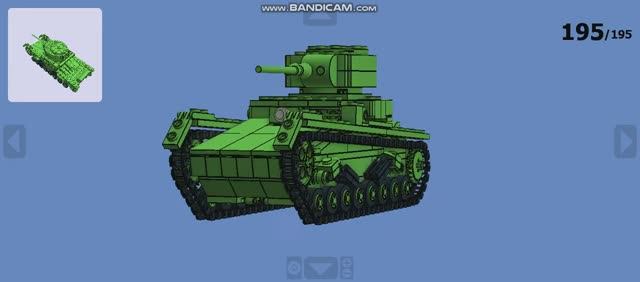 Танк Т-26 из ЛЕГО (Инструкция по сборке) смотреть онлайн