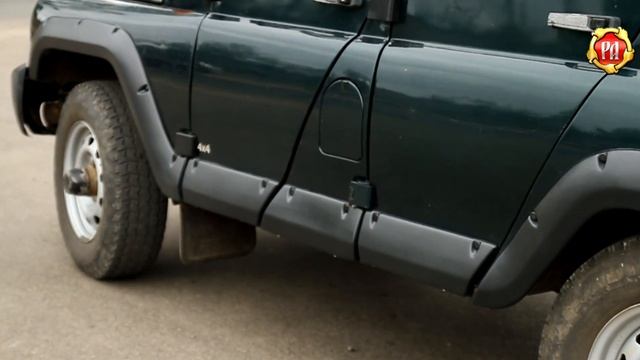 Расширители арок УАЗ Хантер (UAZ Hunter) (russ-artel.ru)