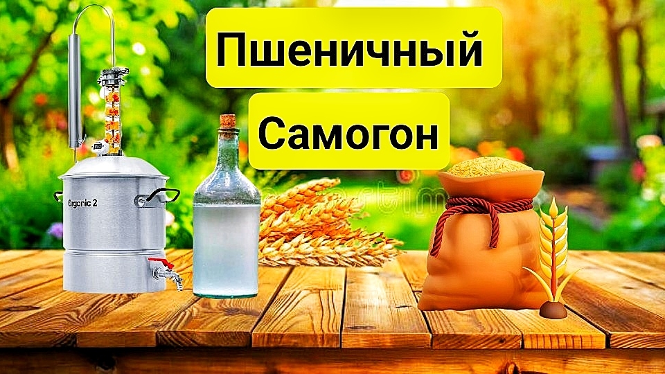 Самогон на Пшенице в Домашних условиях. Сможет каждый! Проще простого! смотреть онлайн