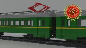 Электропоезд ЭР-2с из ЛЕГО (часть 2) (инструкция по сборке)