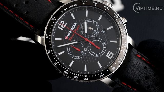 Swiss Made Watch Wenger 01.1843.101 Chronograph Review