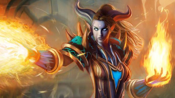 WOW/общение/Альянс/Маг огня смотреть онлайн