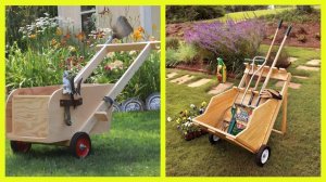 Садовая тачка своими руками – легко и просто! 🛠️🌿