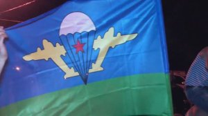 День ВДВ в Москве (в ночь с 1 на 2 августа 2017 года)