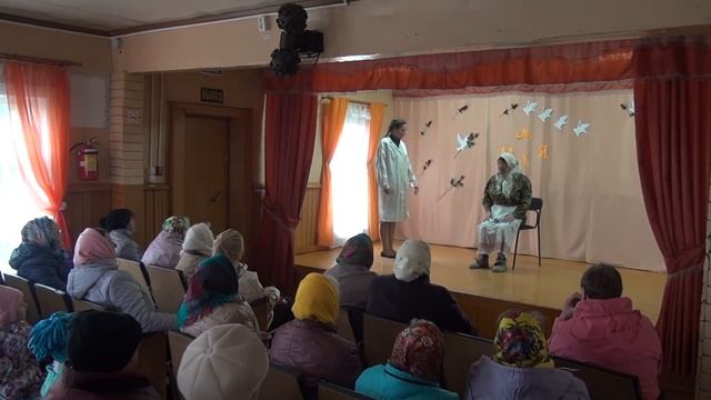 весёлая сценка "Коленко" / бабушка на приёме у зубного врача / на празднике 9 мая 2018 смотреть онлайн