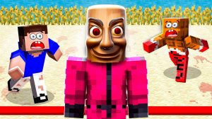 ТУНГ ТУНГ СТАЛ НАДЗИРАТЕЛЕМ! ИГРА В КАЛЬМАРА 3 в МАЙНКРАФТ!