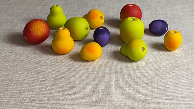 Видеообзор шнуровки Фрукты