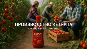 Производство кетчупа: технология переработки томатов 🥫
