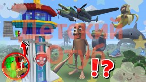 МАЙНКРАФТ ЗАЩИТА БАШНИ ЩЕНЯЧИЙ ПАТРУЛЬ МАЙКИ И ДЖЕЙ ДЖЕЙ В MINECRAFT | Детский Ютуб