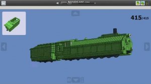 Бронепоезд из ЛЕГО (часть 3) (инструкция по сборке)