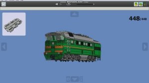 Тепловоз 2ТЭ116 из ЛЕГО (инструкция по сборке)