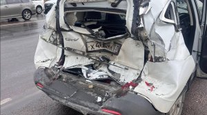 Вот это номер! ДТП сегодня утром в Улан-Удэ.