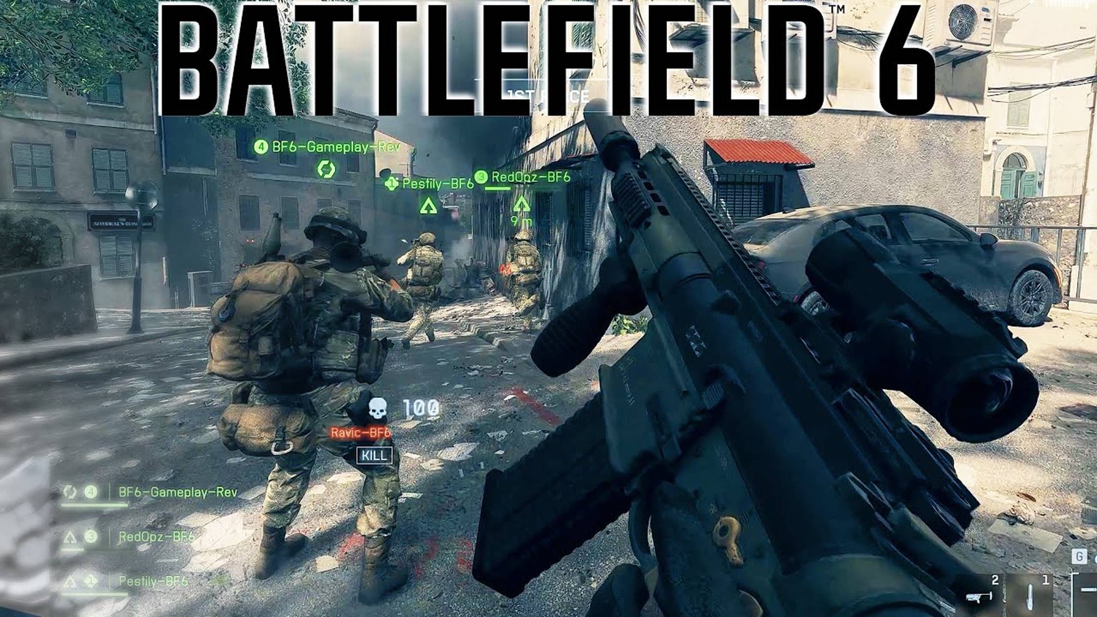 BATTLEFIELD 6: URBAN VICTORY — Игровой процесс Squad Deathmatch со штурмовой винтовкой M417