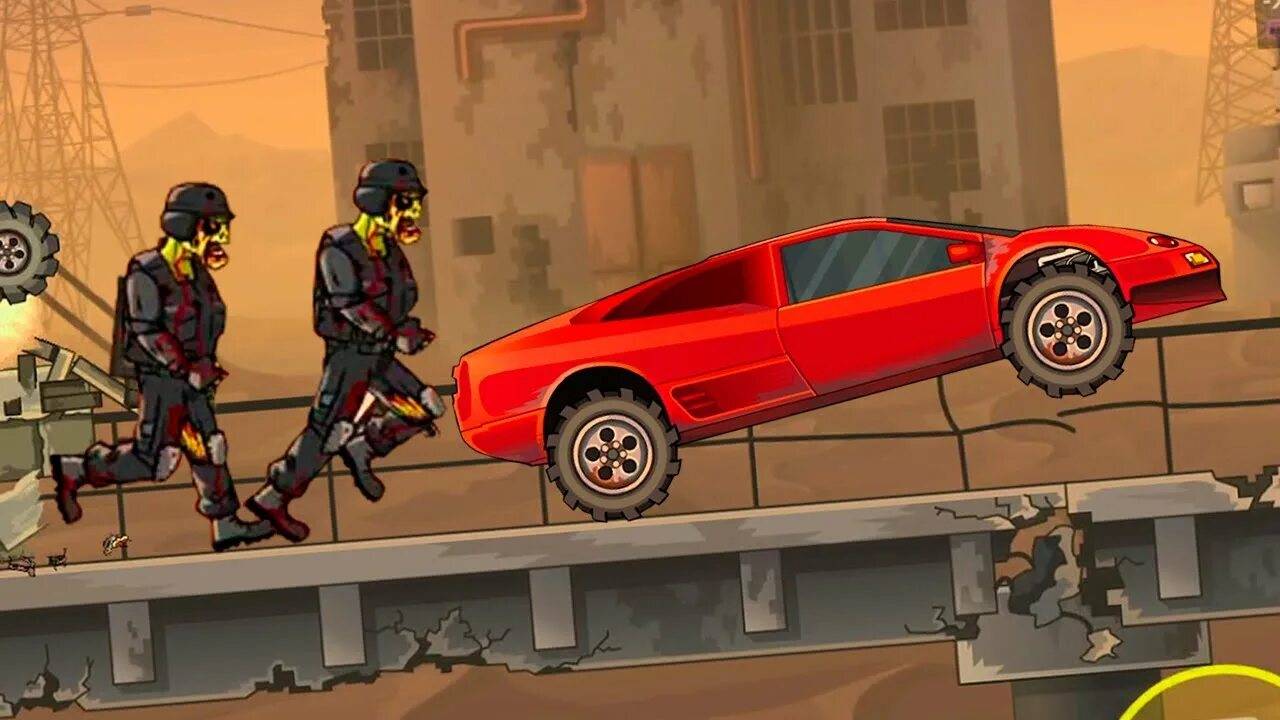 ЗОМБИ НАС НЕ ДОГОНЯТ! ➡ Earn to Die 2 #5 прохождение. смотреть онлайн