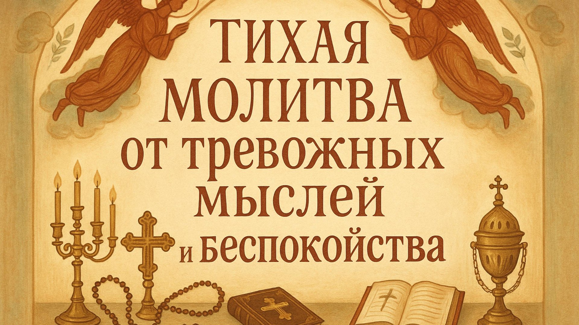 Тихая молитва от тревожных мыслей и беспокойства смотреть онлайн