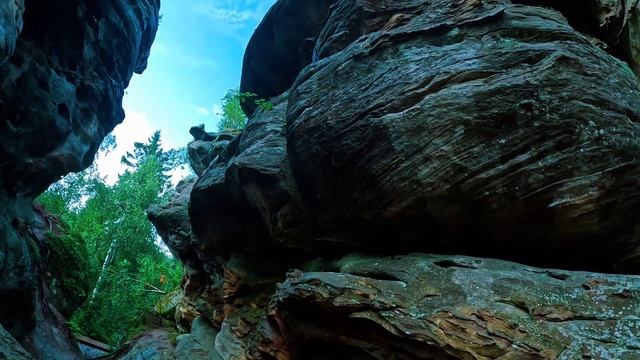 Каменный город. Чёртово городище. Пермский край смотреть онлайн