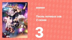 Песнь ночных сов 2 сезон 3 серия (аниме-сериал, 2025)