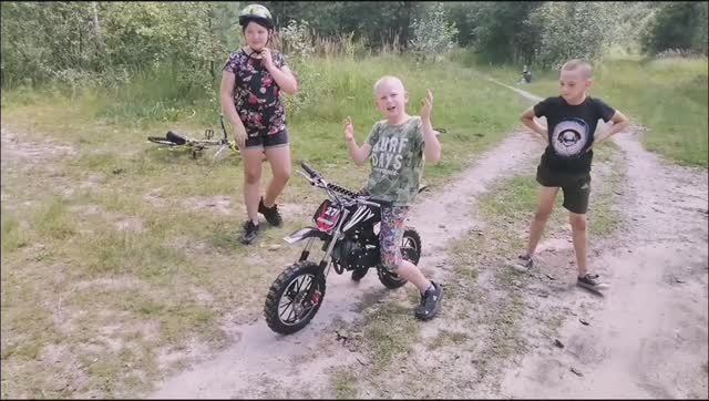 Детский питбайк 49сс смотреть онлайн