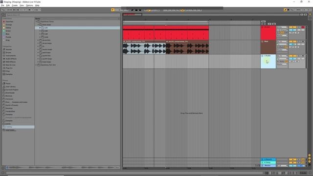 Всё, что нужно про Ableton | 2.2 Warping. Изменение тональности в аудиоо смотреть онлайн