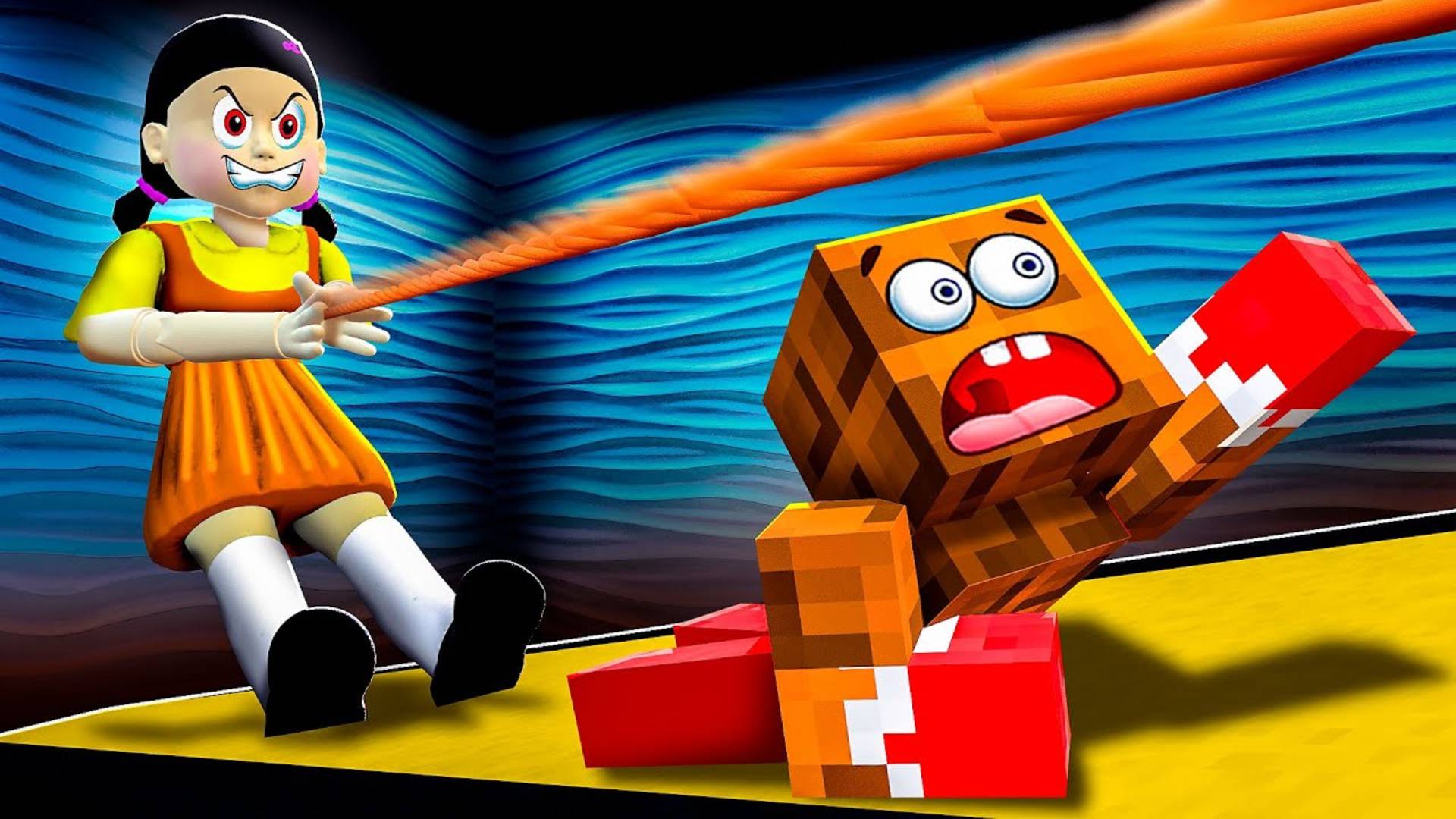 ЗРЯ Я ЗАПУСТИЛ ИГРУ В КАЛЬМАРА 3 В МАЙНКРАФТ! смотреть онлайн