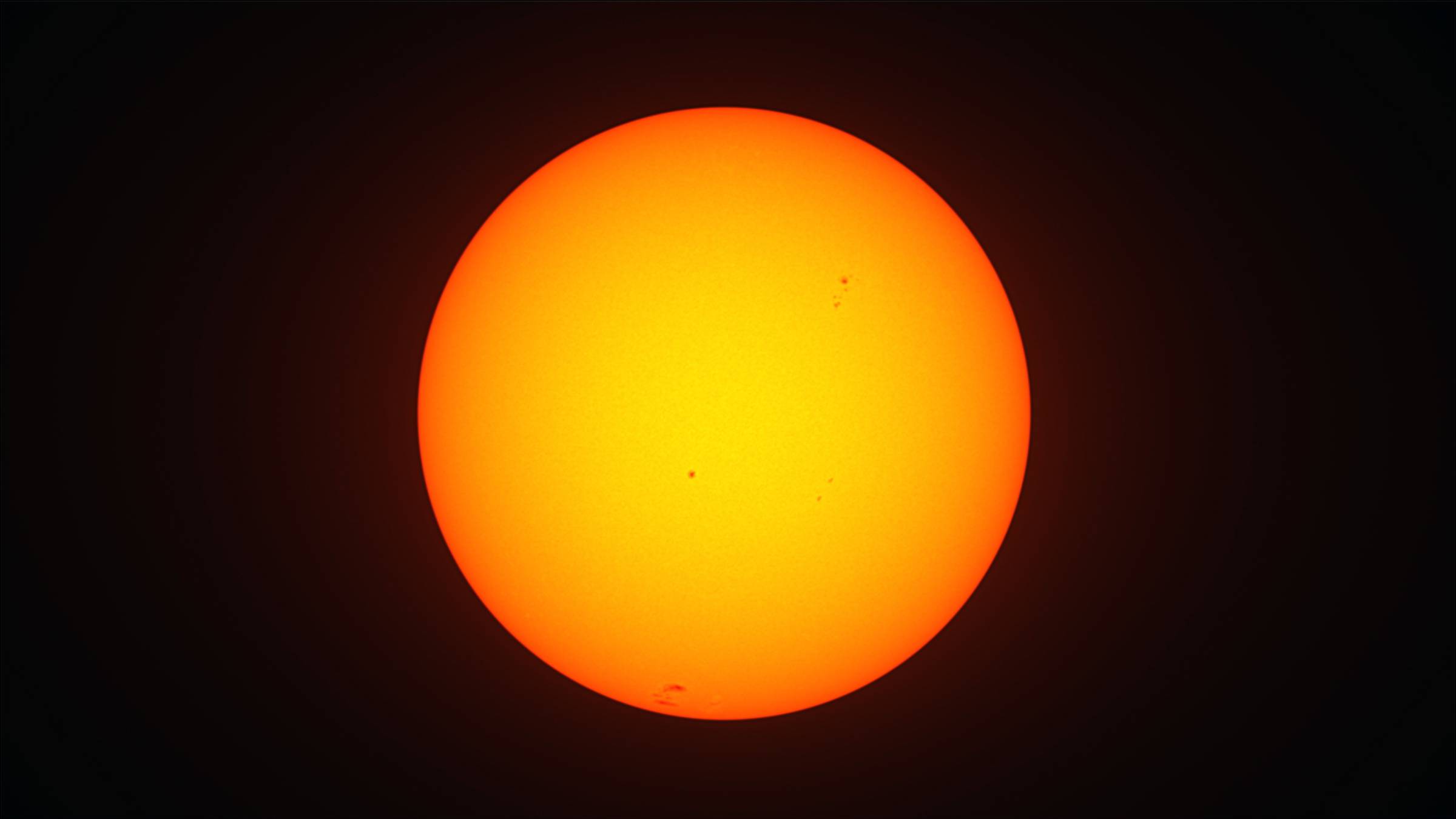 Солнечные пятна в телескоп ZWO SeeStar S50 смотреть онлайн