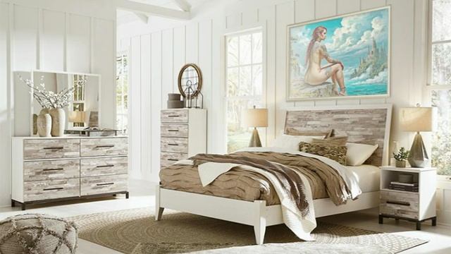 Комната с белым интерьером 4