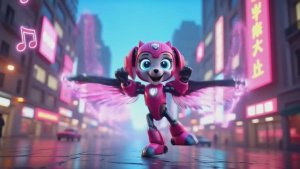 Щенячий патруль, Скай, Маршал, Эверест, Гончик, Крепышь и Роки стали роботами. Для детей