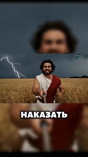 Как Прометей Украл Огонь #ai #veo3 #прометей  #юмор #shorts #short