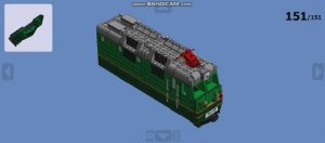 Электровоз ВЛ-80 из ЛЕГО (инструкция по сборке)