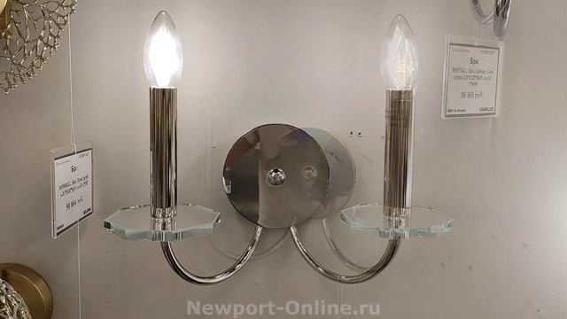 Бра NEWPORT 3872/A nickel