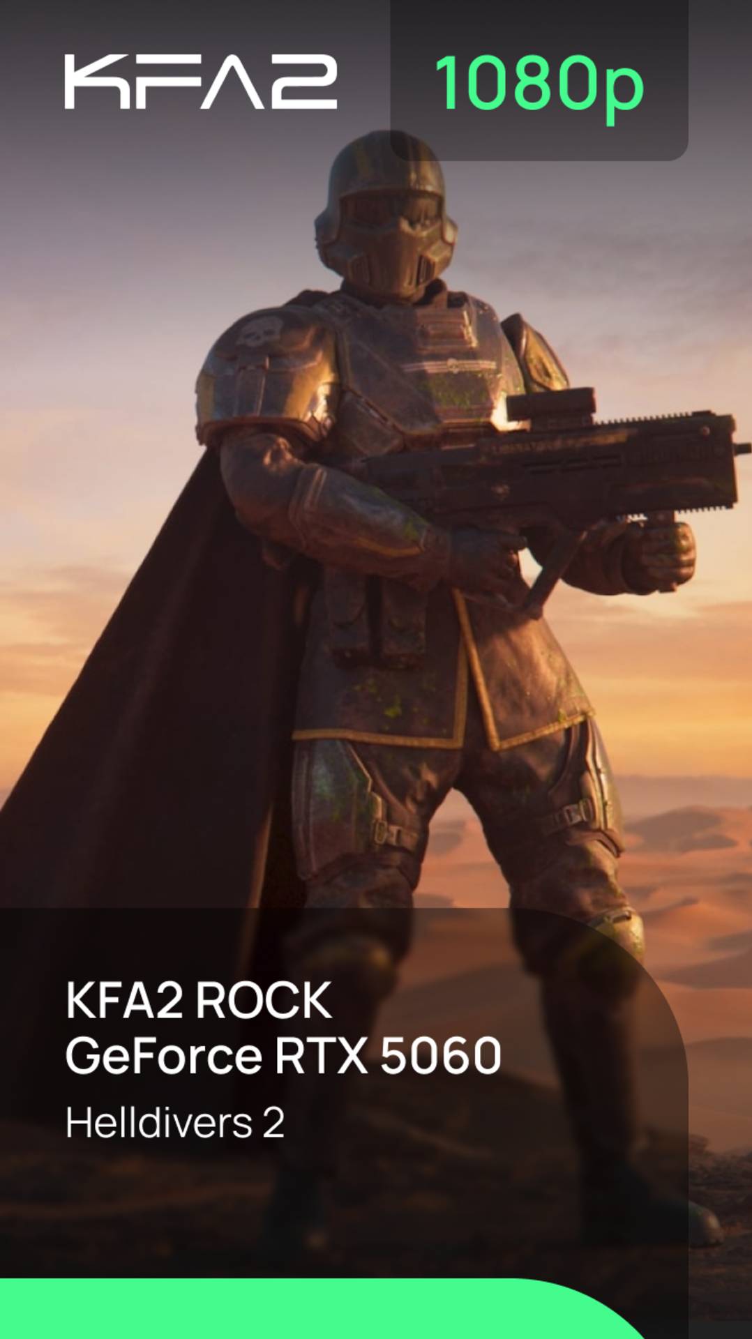 Тест видеокарты KFA2 ROCK GeForce RTX 5060 | Helldivers 2 | 1080p (Full HD) разрешение смотреть онлайн