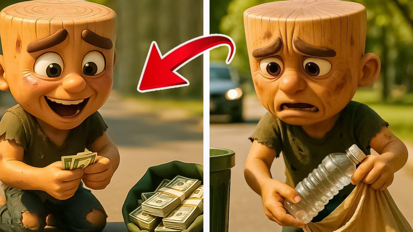 ТУНГ ТУНГ САХУРА ВЫГНАЛА МАЧЕХА БАРИЛИНА КАПУЧИНА, И ОН СТАЛА БЕЗДОМНЫМ! смотреть онлайн