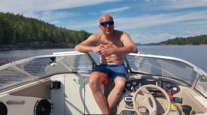 Путешествие с катером в Карелию.