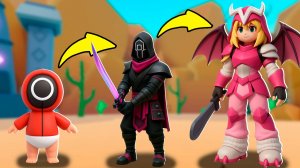 Быстрая прокачка в Эволюция кальмара / Squid Evolution Роблокс !