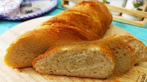 Батон нарезной в духовке / Батон нарезной в домашних условиях - мягкий, пышный и простой в готовке