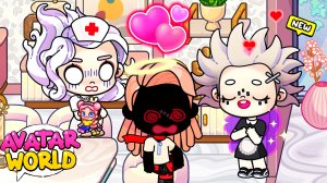 ПРИЗРАК 👻 ЗЮЗЯ ВЛЮБИЛАСЬ В ЗЛОГО ПРИЗРАКА ♥️AVATAR WORLD  ЛЮБОВЬ♥️