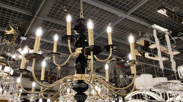 Люстра NEWPORT 3878+4/С brass